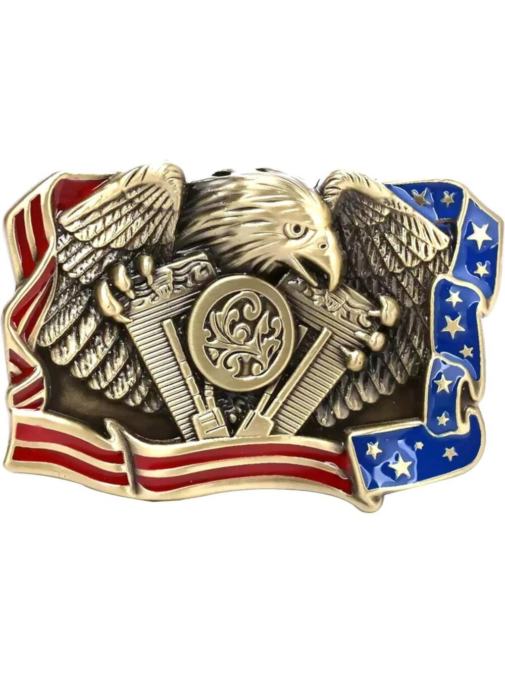 Women Pdk056 Imported Cowboy Buckle Ghost Skull Western Belt